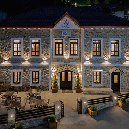 Hotel Νysa à Mousthéni Extérieur photo